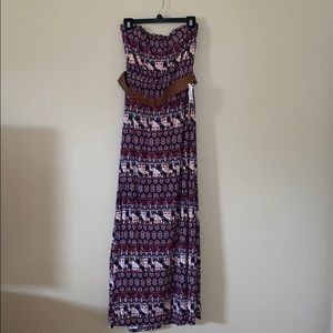 Stella Tweed Maxi Dress